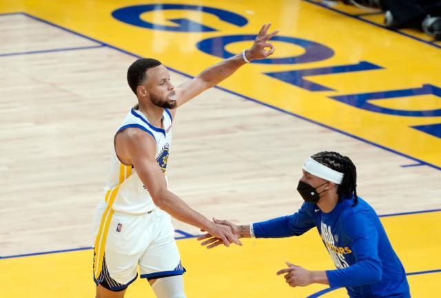 库里首节6三分创造历史 后三节仅得13分逐渐隐身