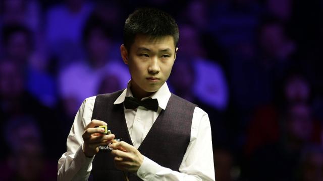 冠军联赛赵心童刷新单杆最高分 希金斯登小组第一